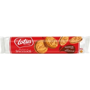 002508 0025 00250 lotus biscuits koek koeken koekje koekjes gevulde speculoos 150 g chocoladecrème 15410126006350 niet van toepassing