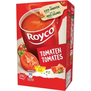 046700 0467 04670 royco soep soup minute classic tomaat pak 25 zakjes 286016 683622 4452858 5410056186507 5410056786509 niet van toepassing warme dranken