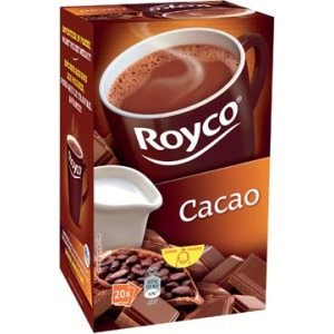 046740 0467 04674 royco cecemel choco chocodrink chocolademelk chocomelk cacao pak 20 zakjes 286018 683631 3378501 5410056185753 5410056785755 niet van toepassing warme dranken