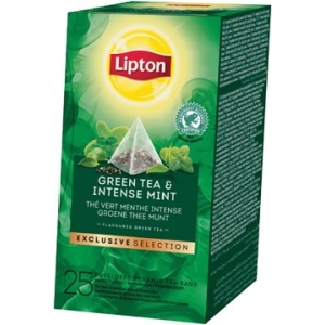 046849 0468 04684 company lipton tea thee groene munt exclusive selection doos 25 zakjes 288190 899999 8712100273445 8712100765063 niet van toepassing warme dranken