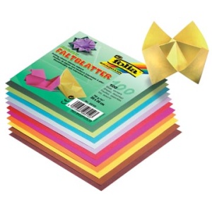 8920 folia origami vouwblaadje vouwpapier ft 20 x cm pak 100 blaadjes vouwblaadjes 141903 4001868189209 4001868089202 assortiment aan kleuren