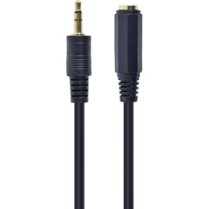 gb00602 gb00 gb006 gb0060 cablexpert kabel kabelhaspel kabelhaspels kabels snoer stereo audio-verlengkabel 5 m cca-421s-5m 8716309046374 stereo 3 5 mm zwart 5 m verlengkabel