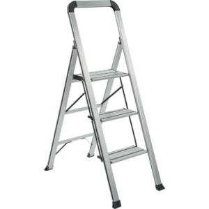 l253 ladder ladders opstapje opstapjes trap trapje galico keukentrap aluminium space 3 treden 02054140450382 5414045038273 niet van toepassing
