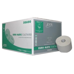 p50600 p506 p5060 europroducts papier papieren toilet toiletpapier toiletpapieren wc wc-papier wcpapier dop 1-laags 150 meter eco pak 36 rollen 8717278490045