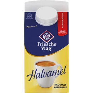 12367 1236 friesche vlag koffiemelk melk melkkoffie melkcup halvamel pak 455 ml 8712800502401 8712800102403 niet van toepassing