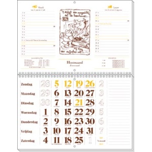 kore white box agenda kalender kalenders maandkalender 2024 korenaar 336064 330010 4005546988245 5400669000055 5400669011327