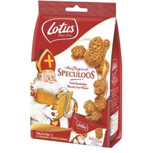 89567 8956 lotus biscuits koek koeken koekje koekjes speculaaskoekjes mini sinterklaas pakje 25g tbc